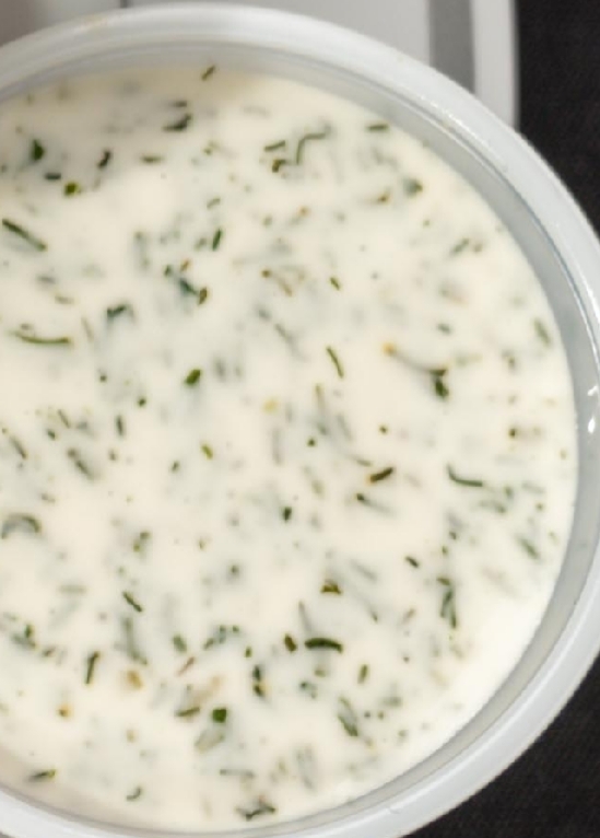 8 oz Bottled Vegan Ranch.