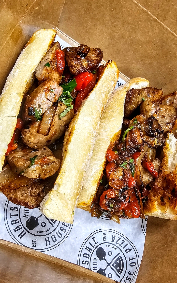 Sausage with Peppers & Onions Hero.