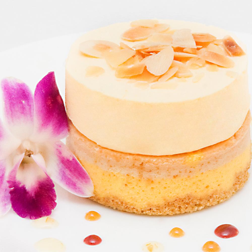 Mango Guava Cheesecake.
