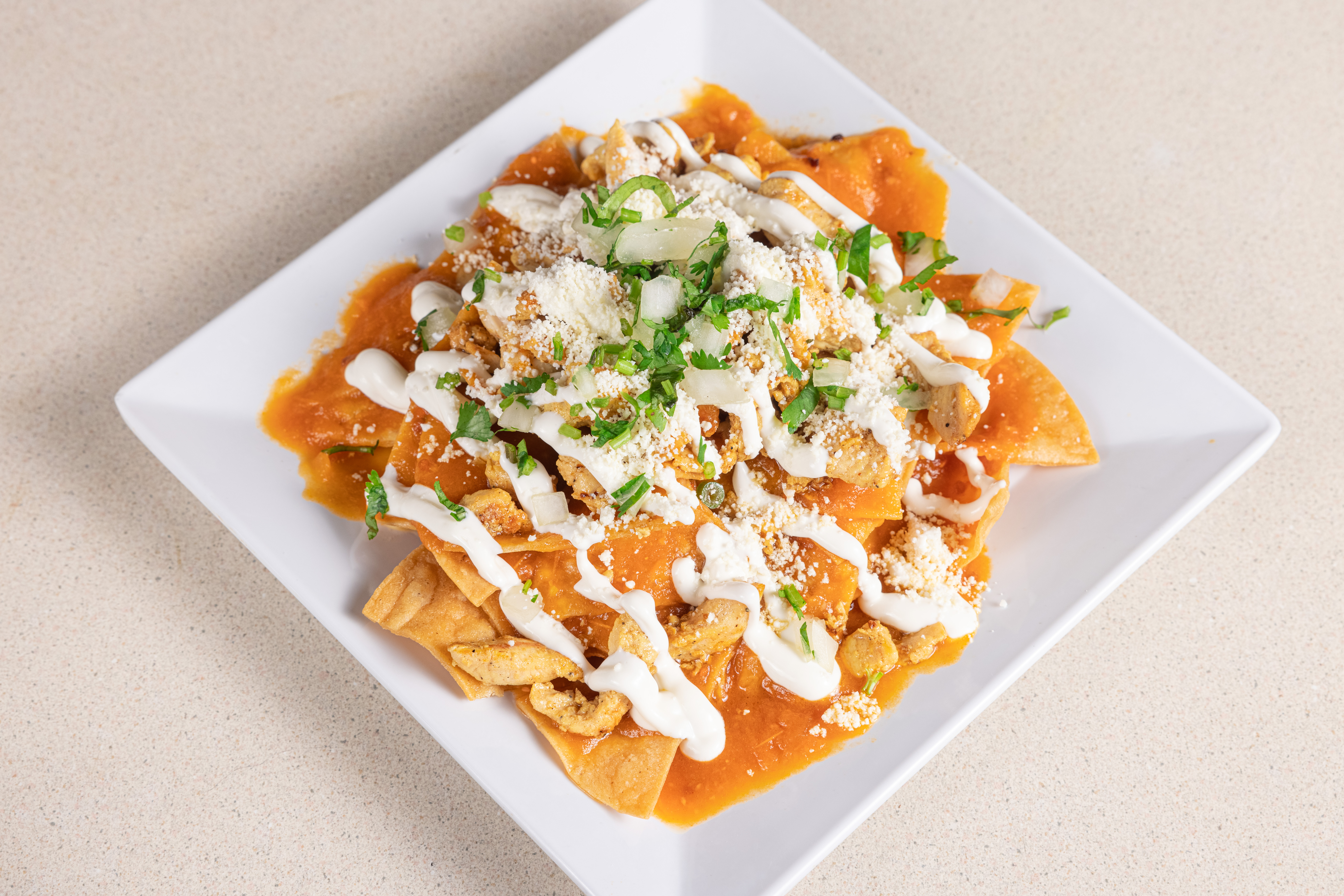 Al Pastor Chilaquiles.