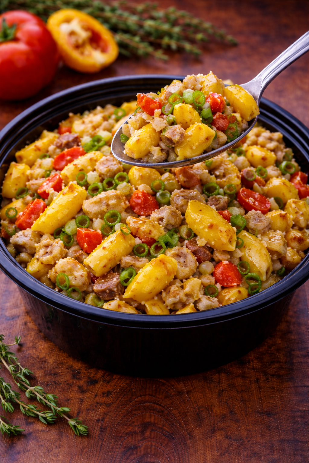 Ackee and Saltfish - 1 spoon.
