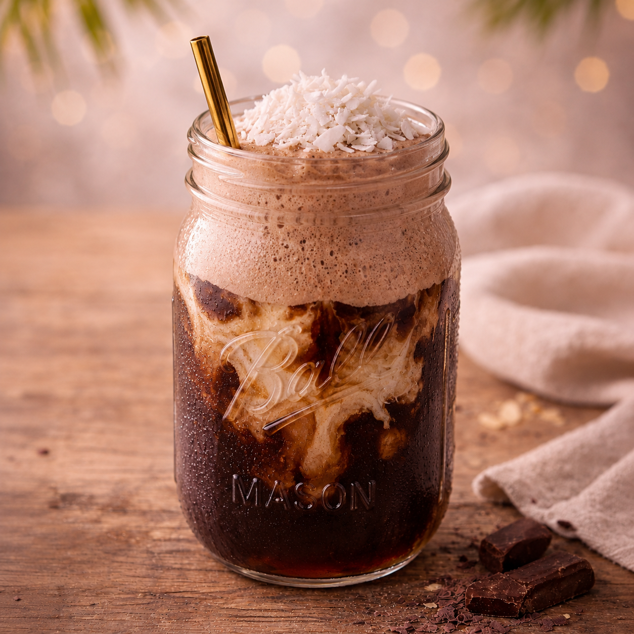 COCONUT MOCHA COLD BREW.