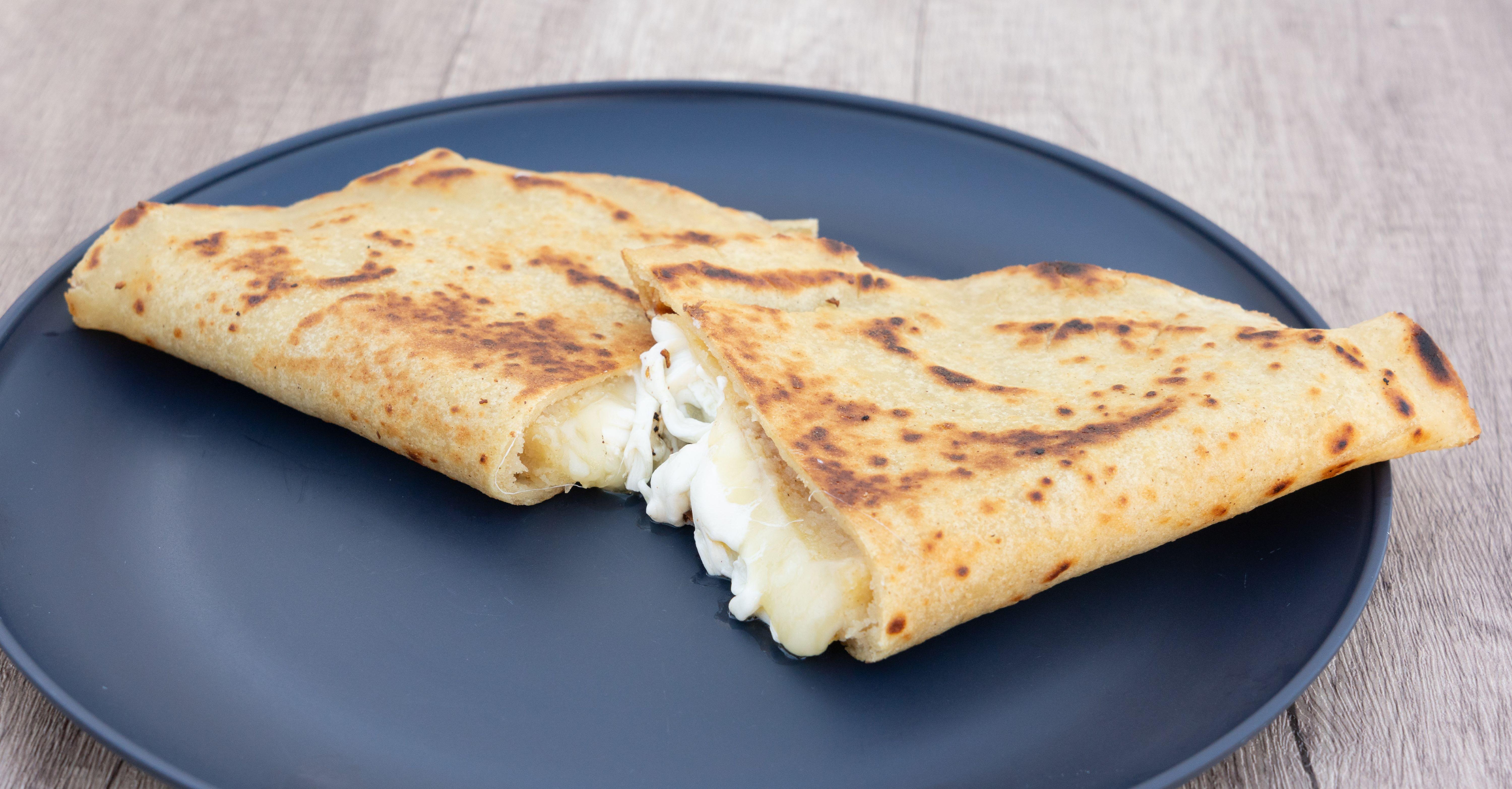 CHEESE QUESADILLA.