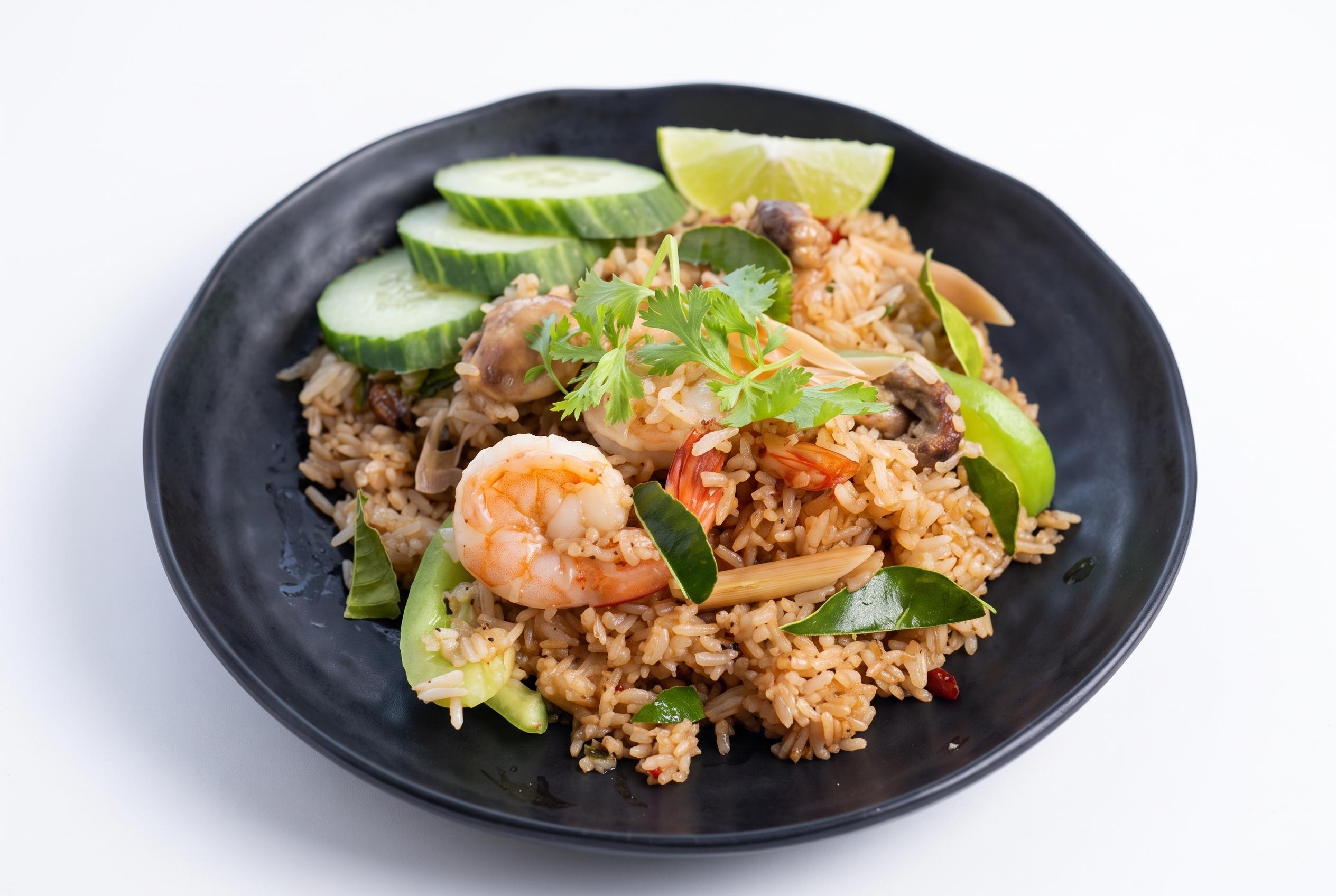Tom yum fried rice.
