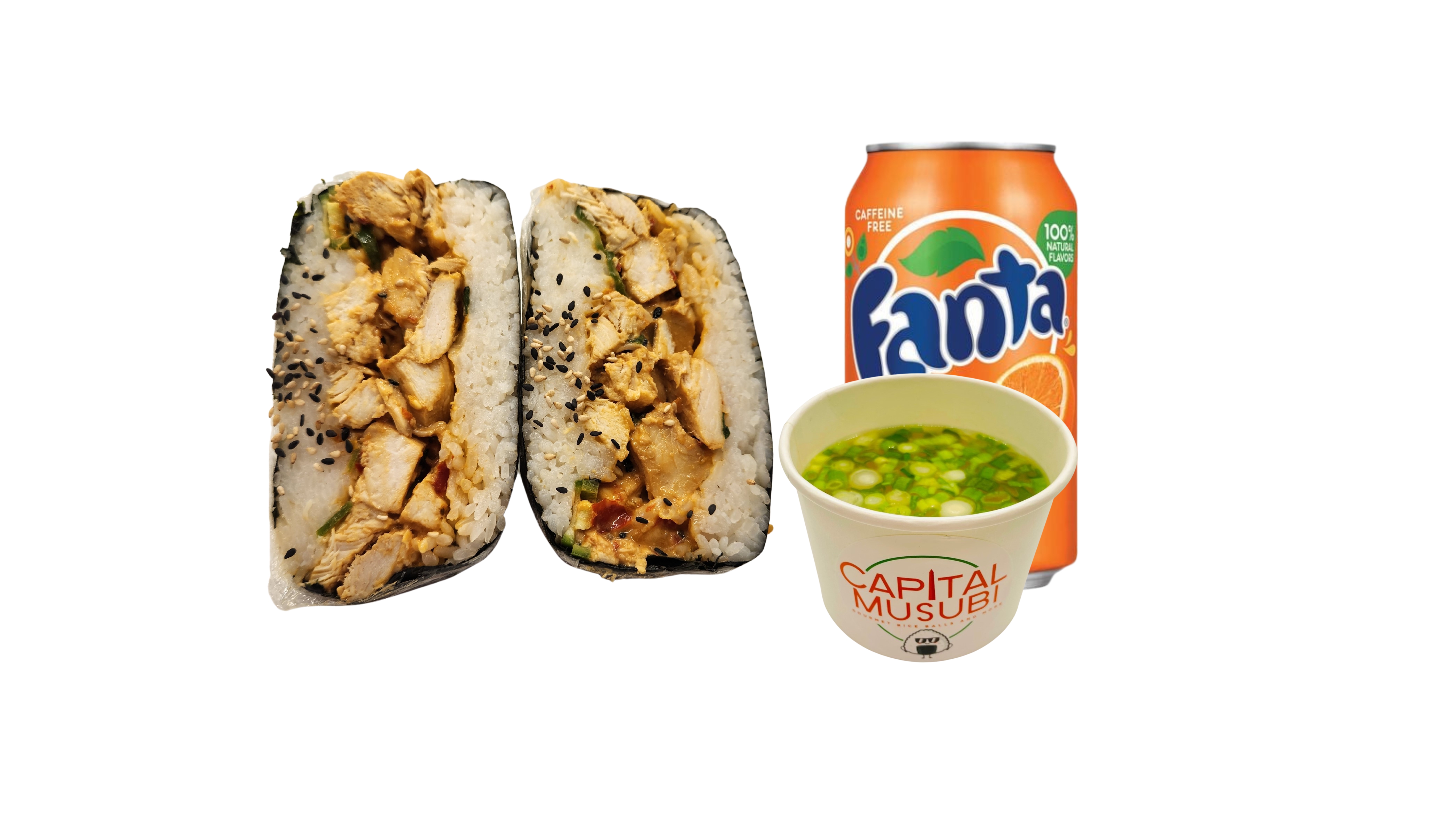 COMBO - Spicy Chicken Musubi.