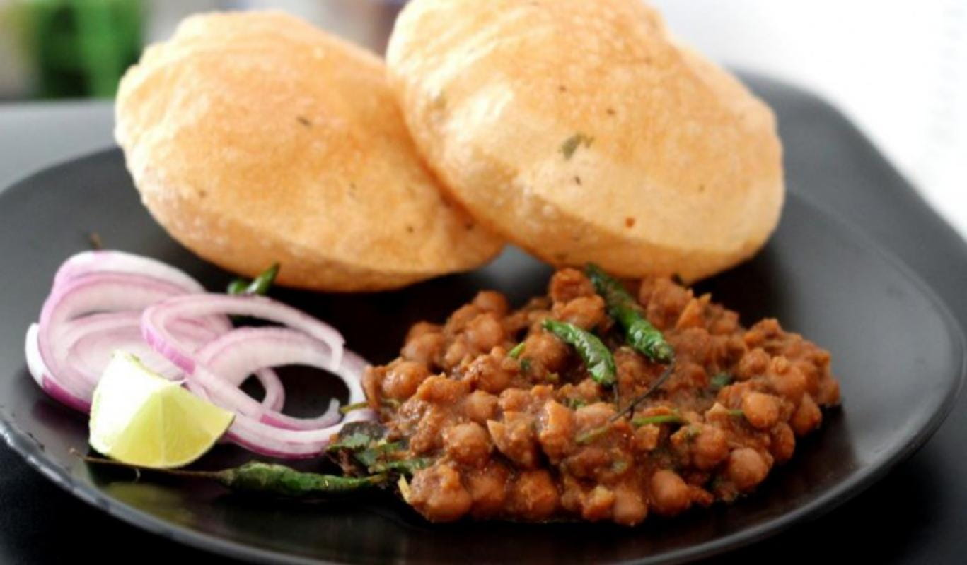 Poori Chole.