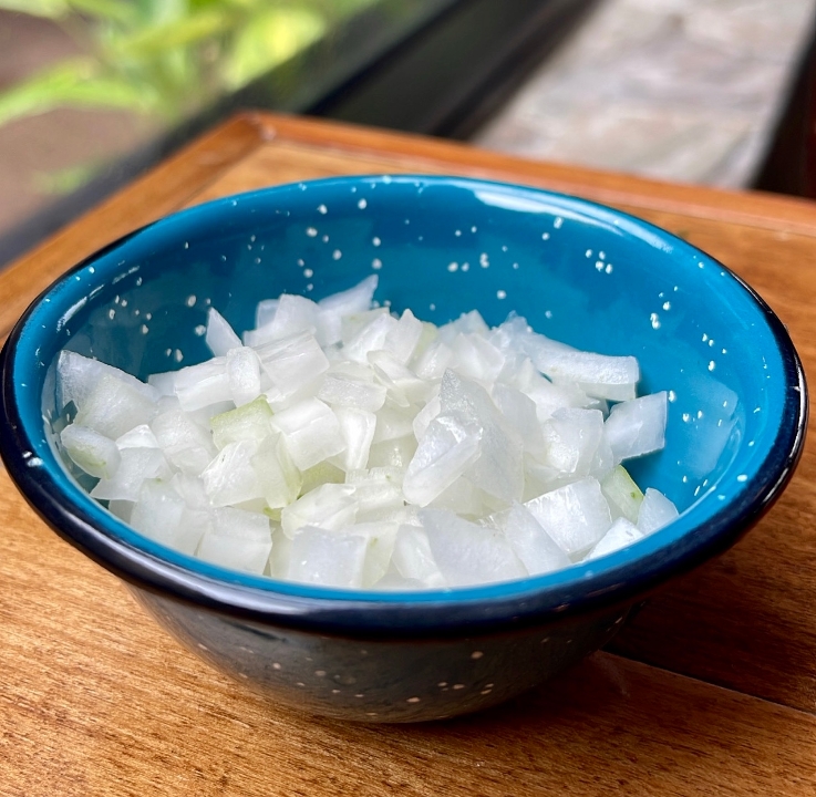 Add a Side of Onions (diced).