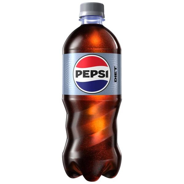 Diet Pepsi (20 oz).