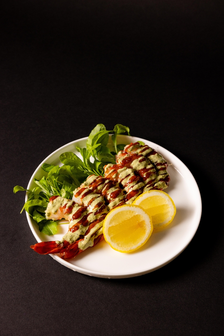 Dressed Jumbo Shrimp.