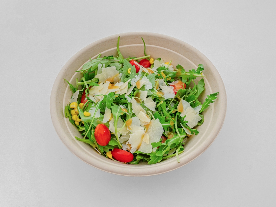 "Roka" Arugula Parmesana.
