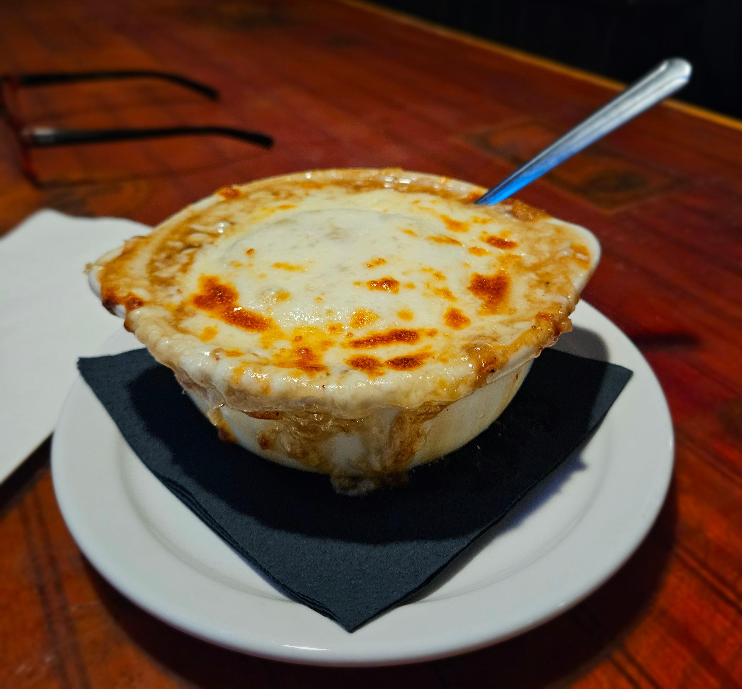 Ale Onion Soup.