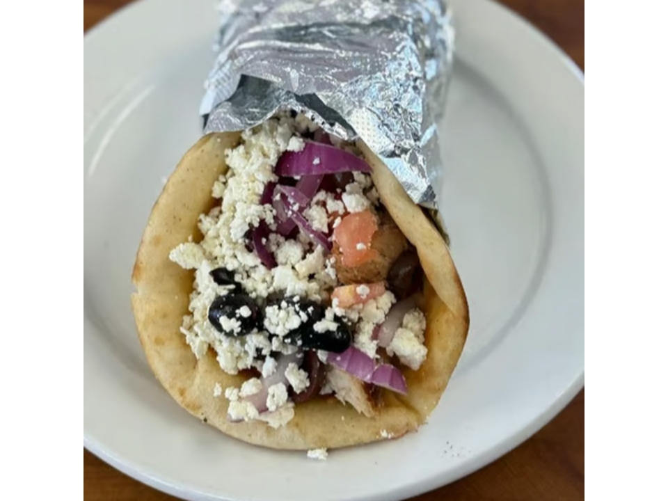Mediterranean Chicken Pita.