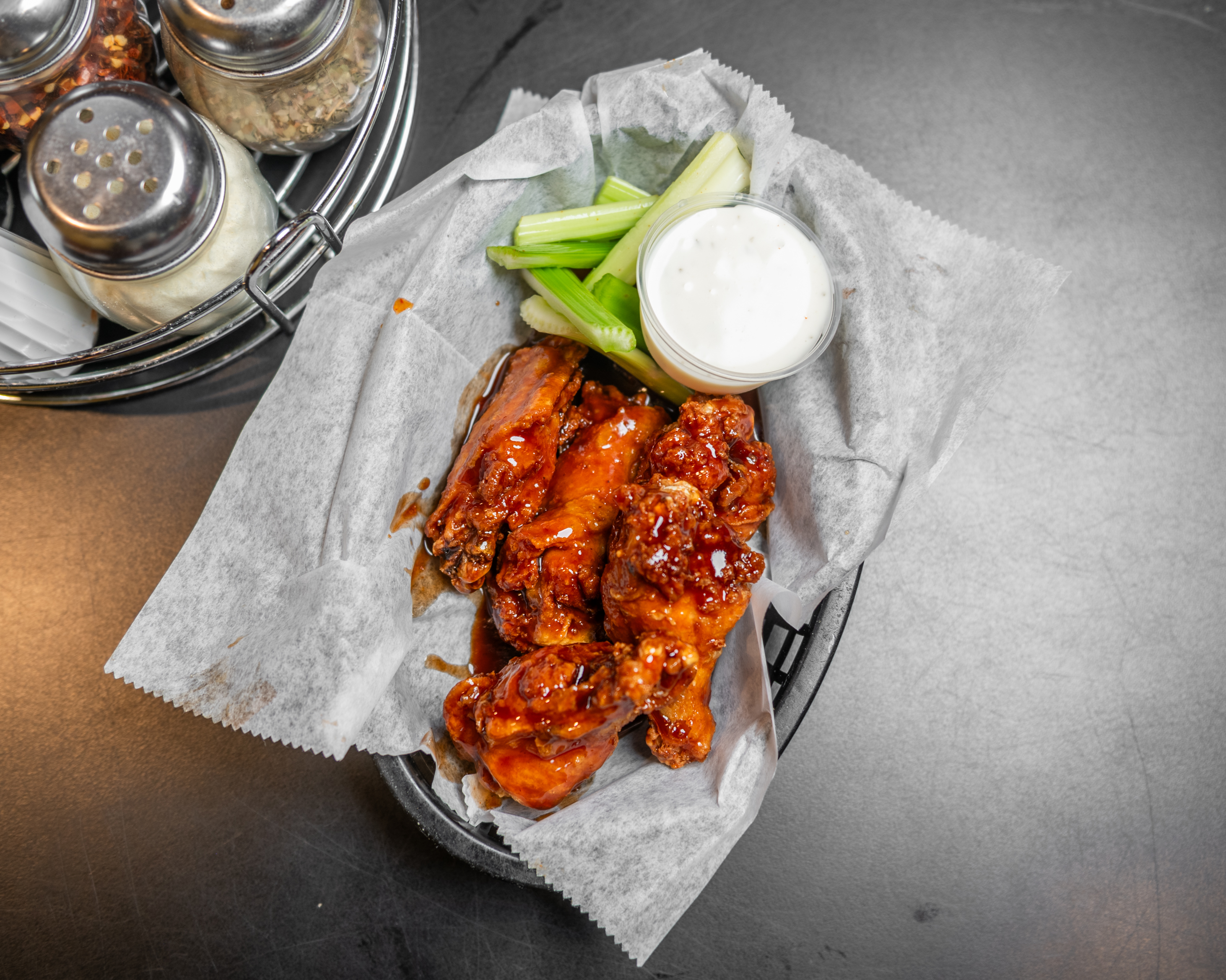 Juicy Wings 5 pieces.