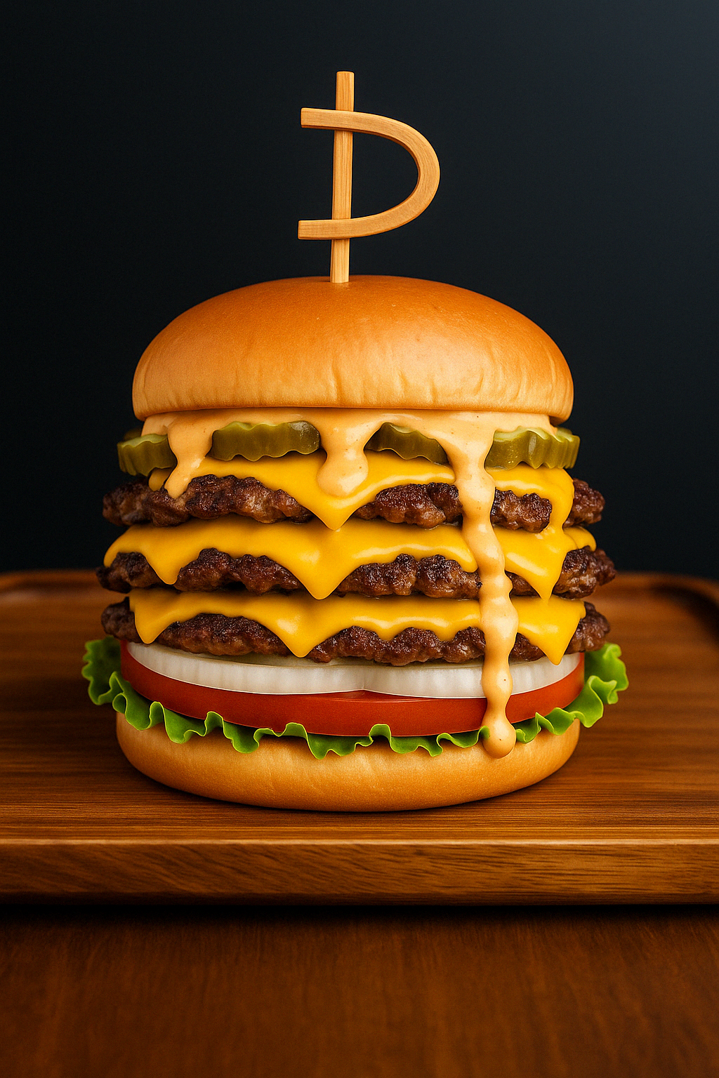 Deluxe Smash Burger.