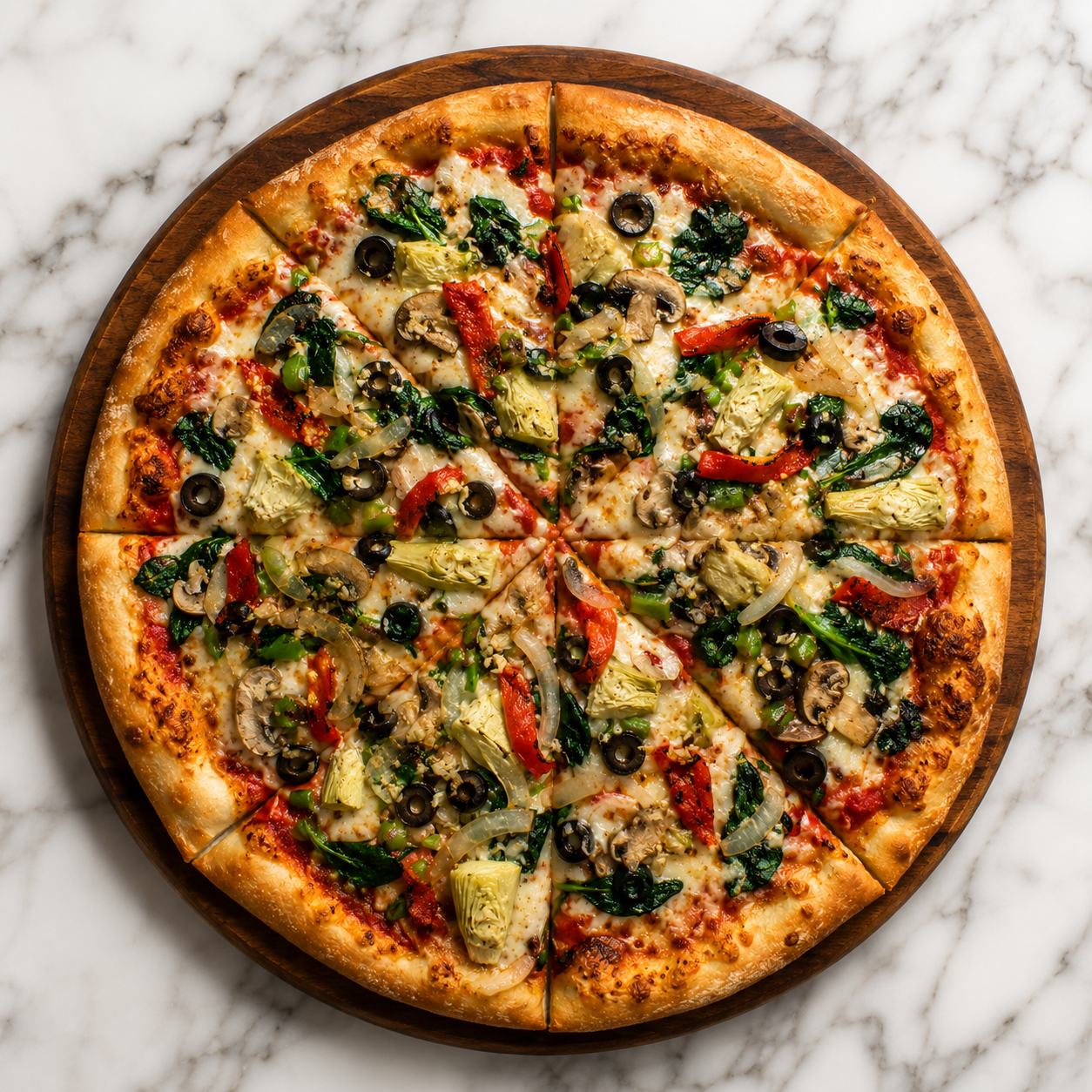 Nola Green Roots Pizza.