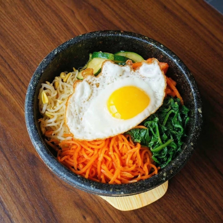 6. Vegetable Bibimbap.