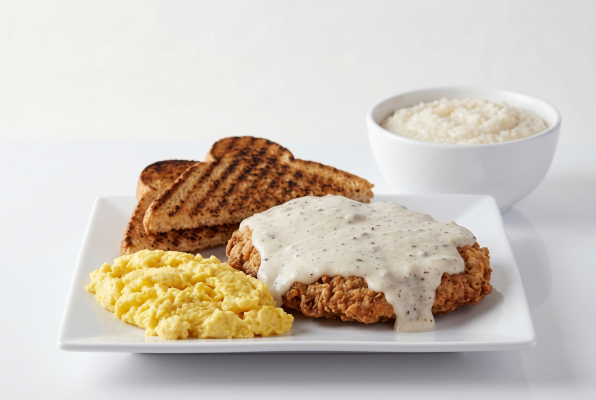 Country Fried Chicken & (2) Eggs.