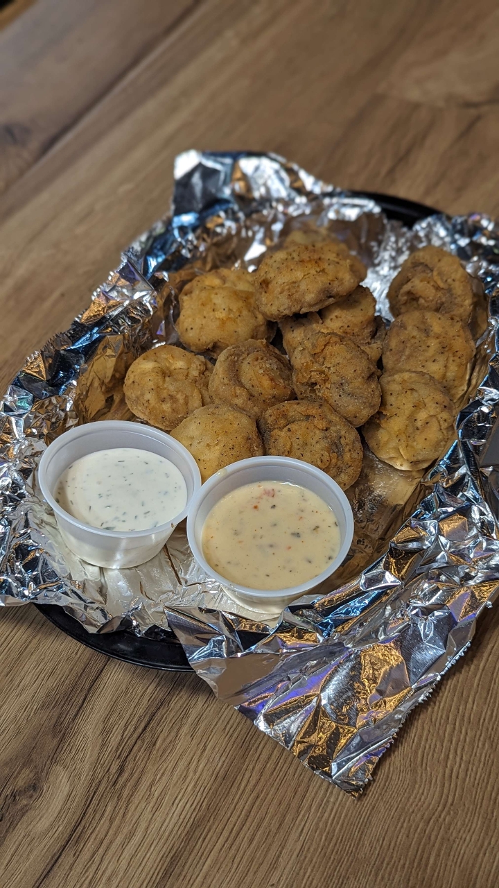 Fried Mushrooms.
