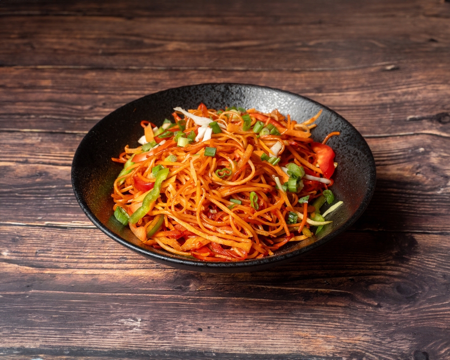 Szechuan Veg Noodles.