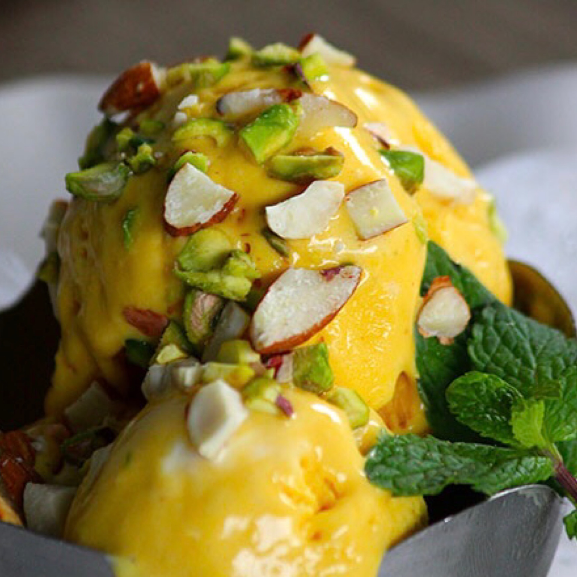 Mango Ice Cream.