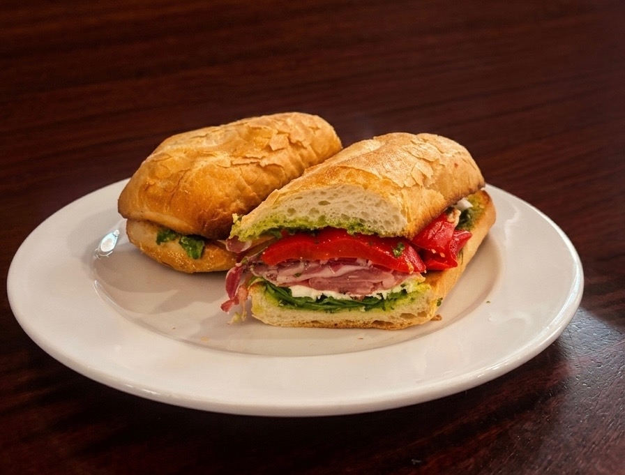 Sandwich Calabrese.