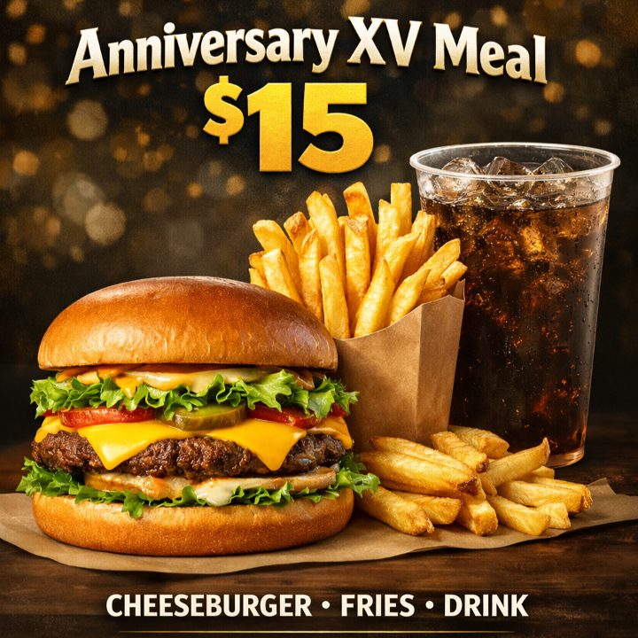 Anniversary XV Meal.