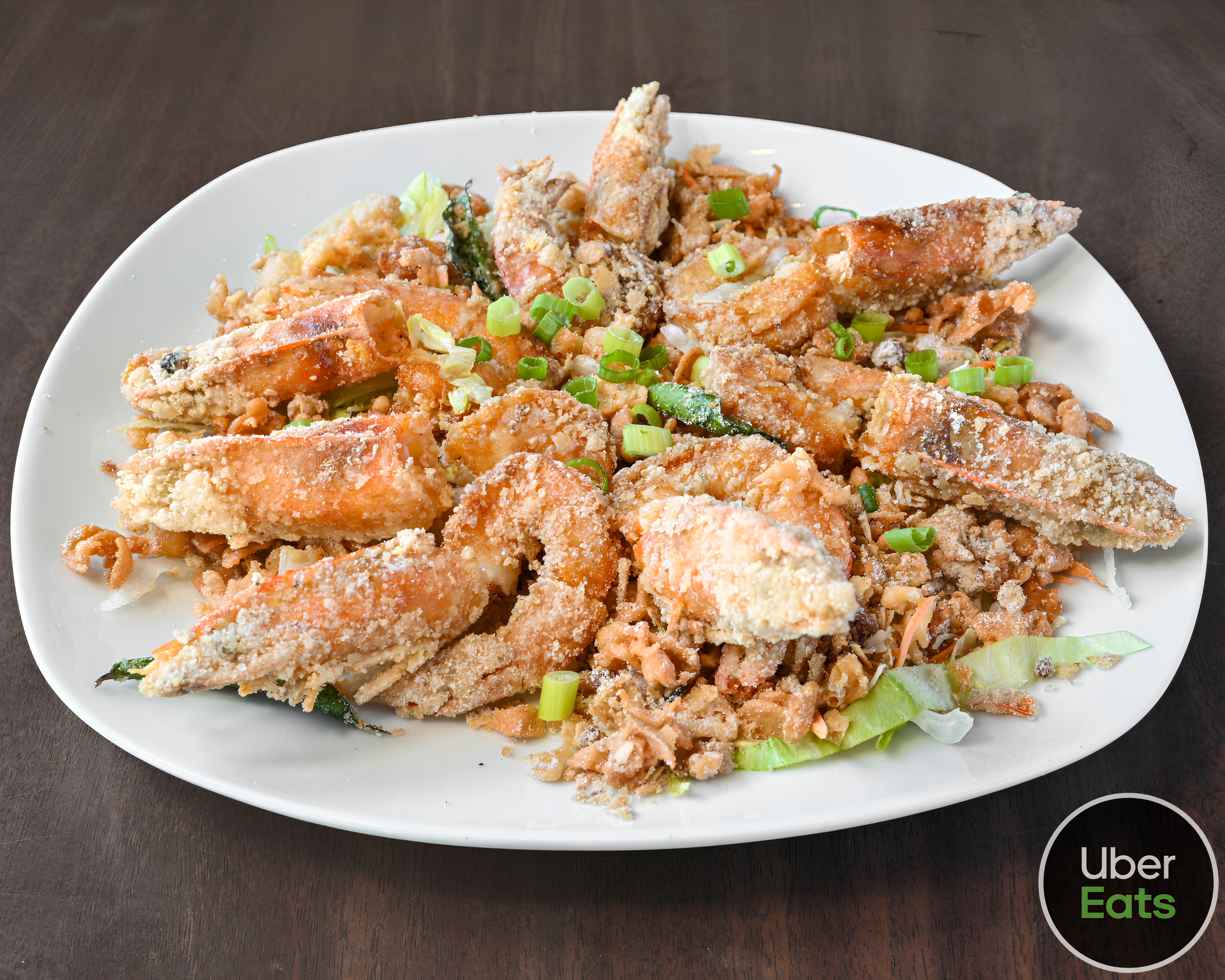 Singapore Butter Cereal Prawns.