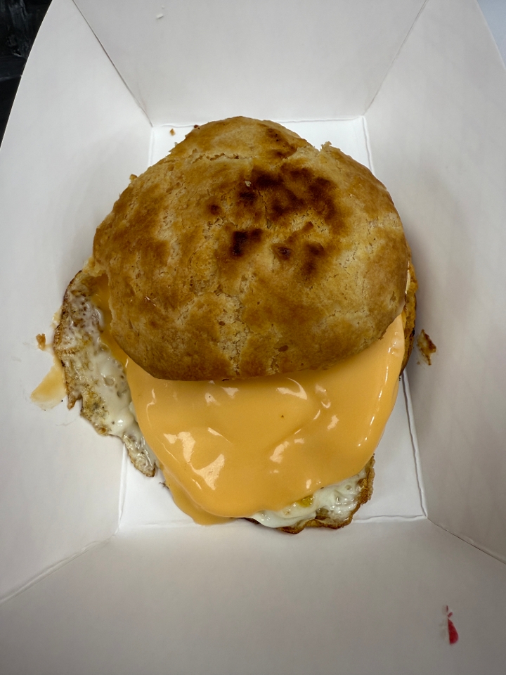 Egg & Cheese Biscuit.