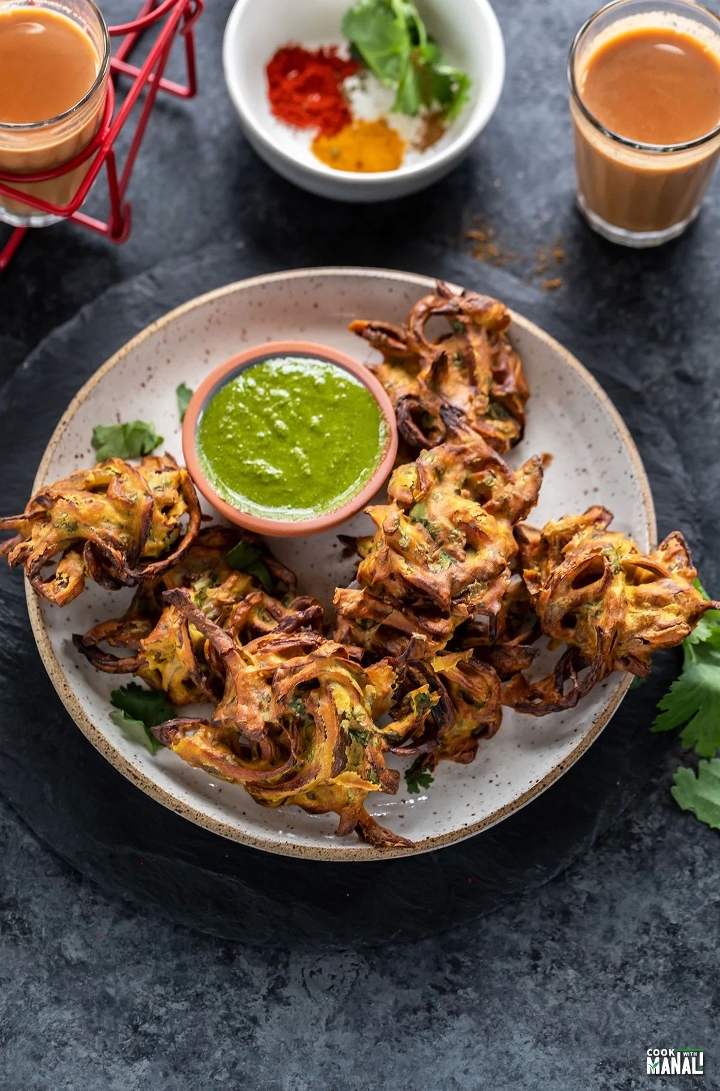 Veg Pakoras.