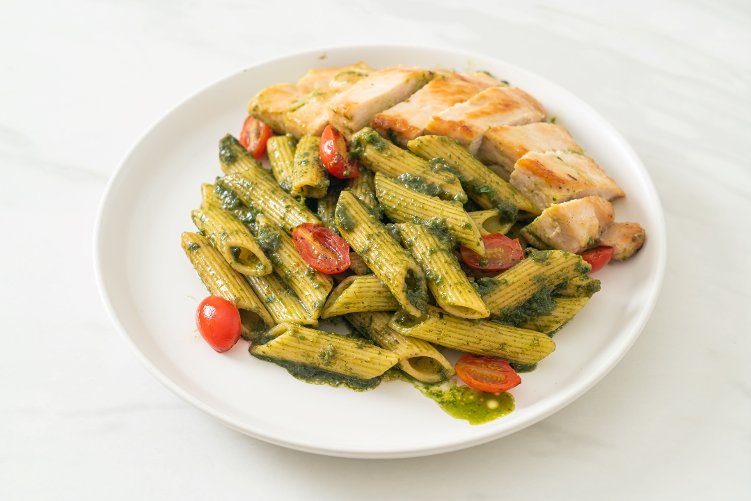 Chicken Pesto.