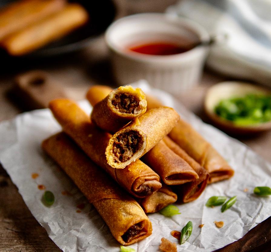 Crispy Eggrolls.