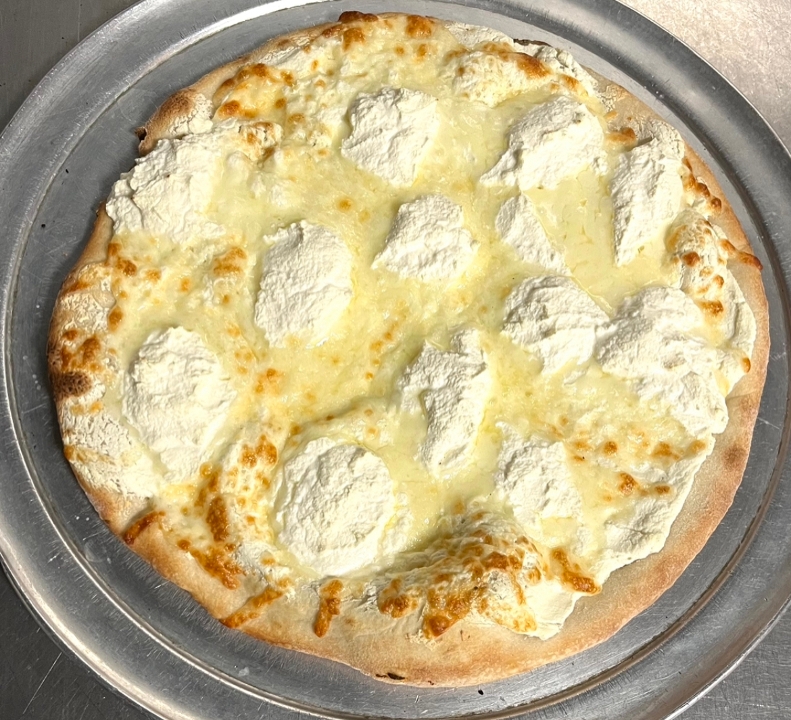 11" White Pizza.