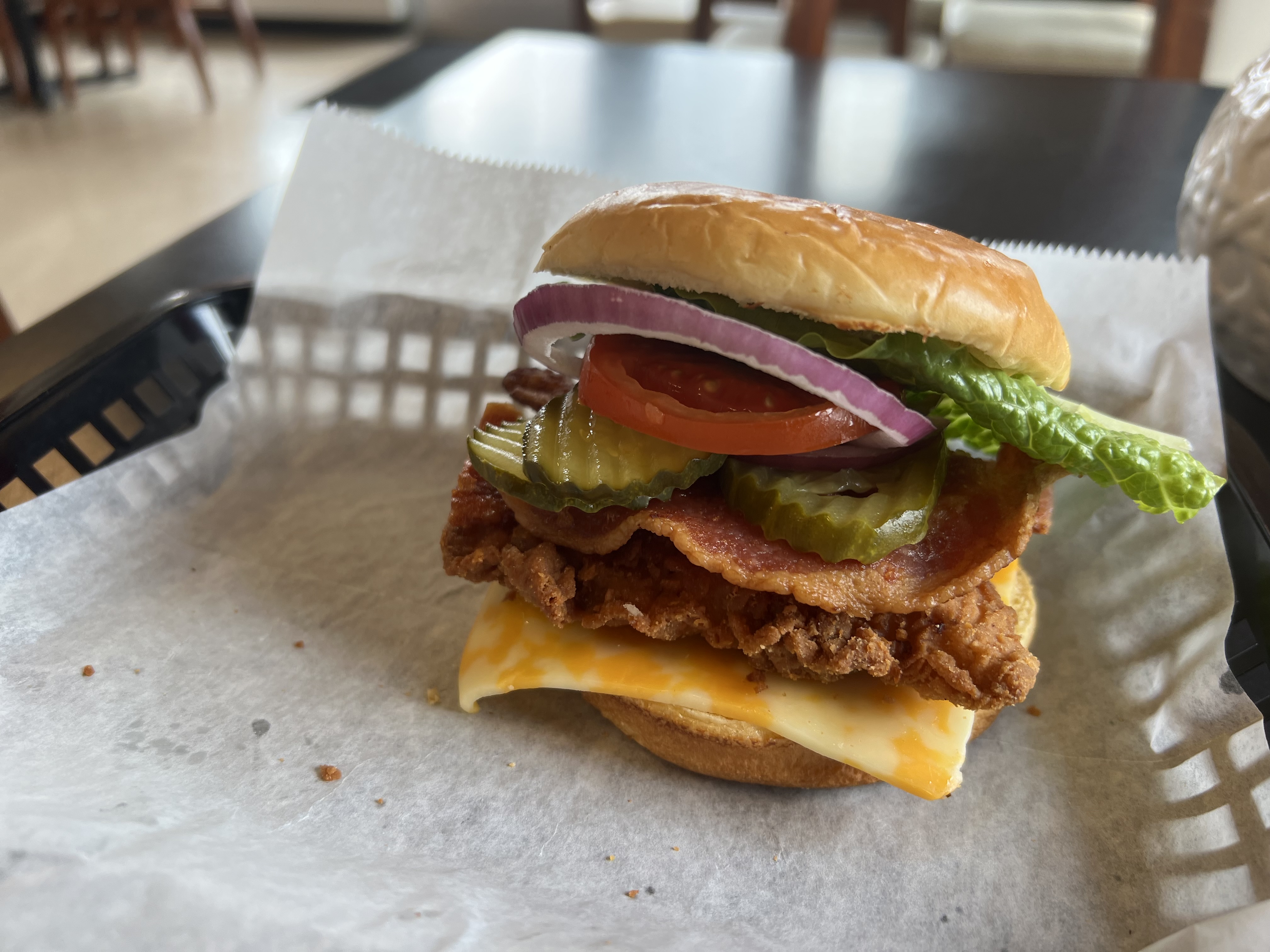 Crispy Chicken Club Combo.