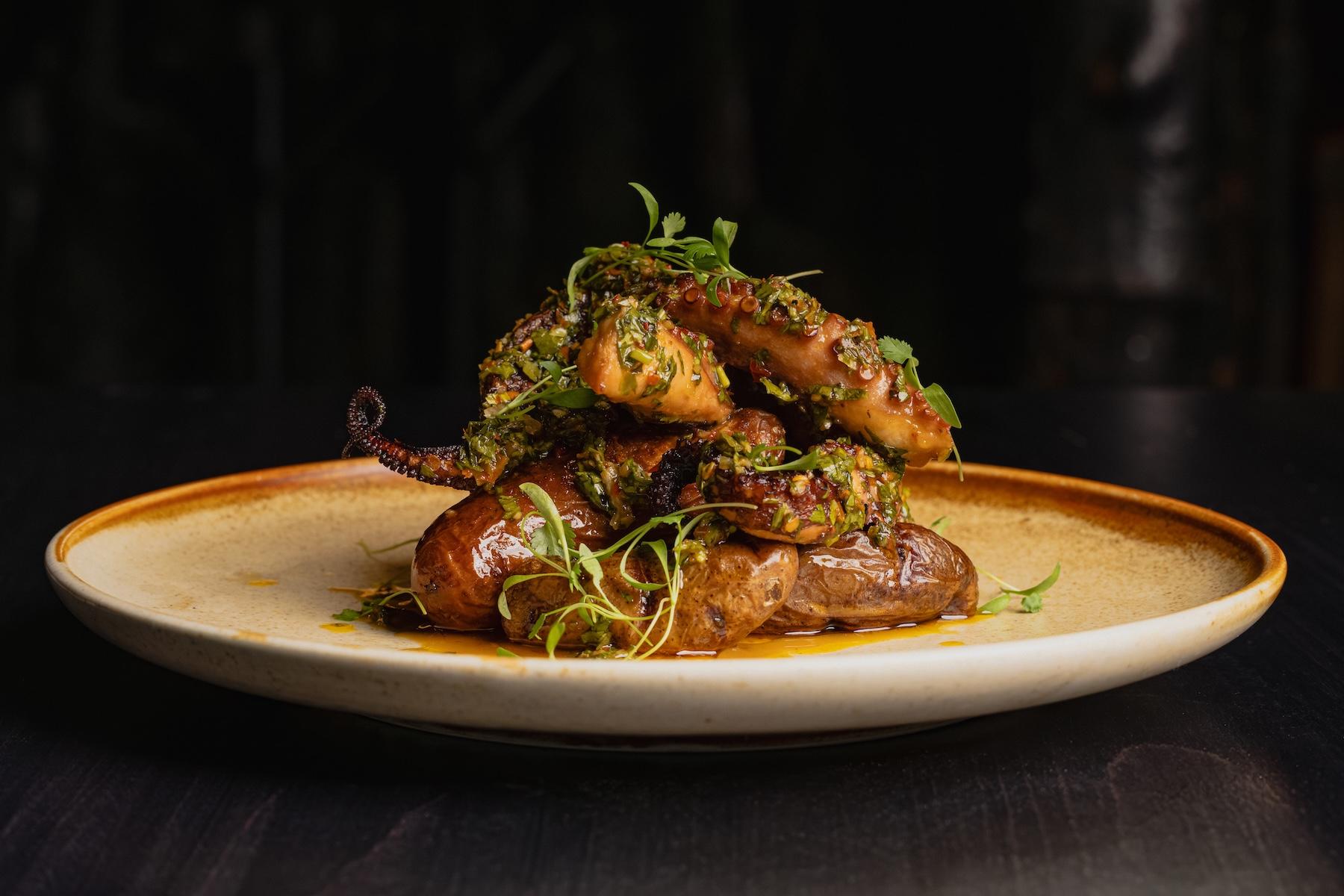 Grilled Octopus.