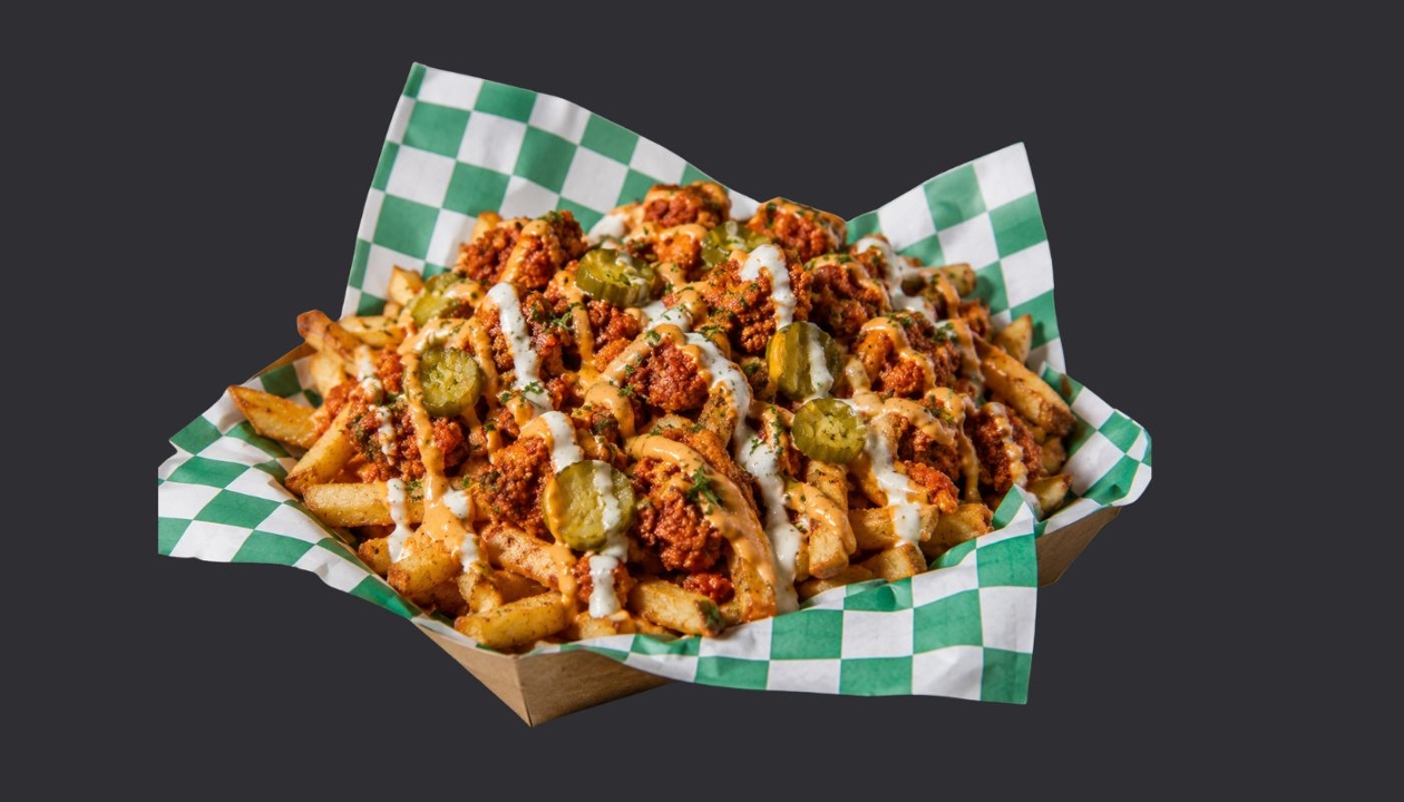 Nashville Hot Chicken Loaded Fries.