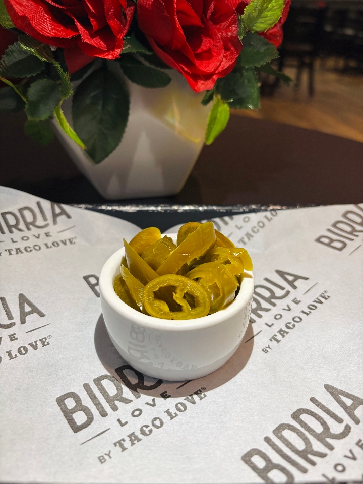Pickled Jalapeños.