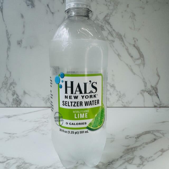 Hal's Seltzer Lime.