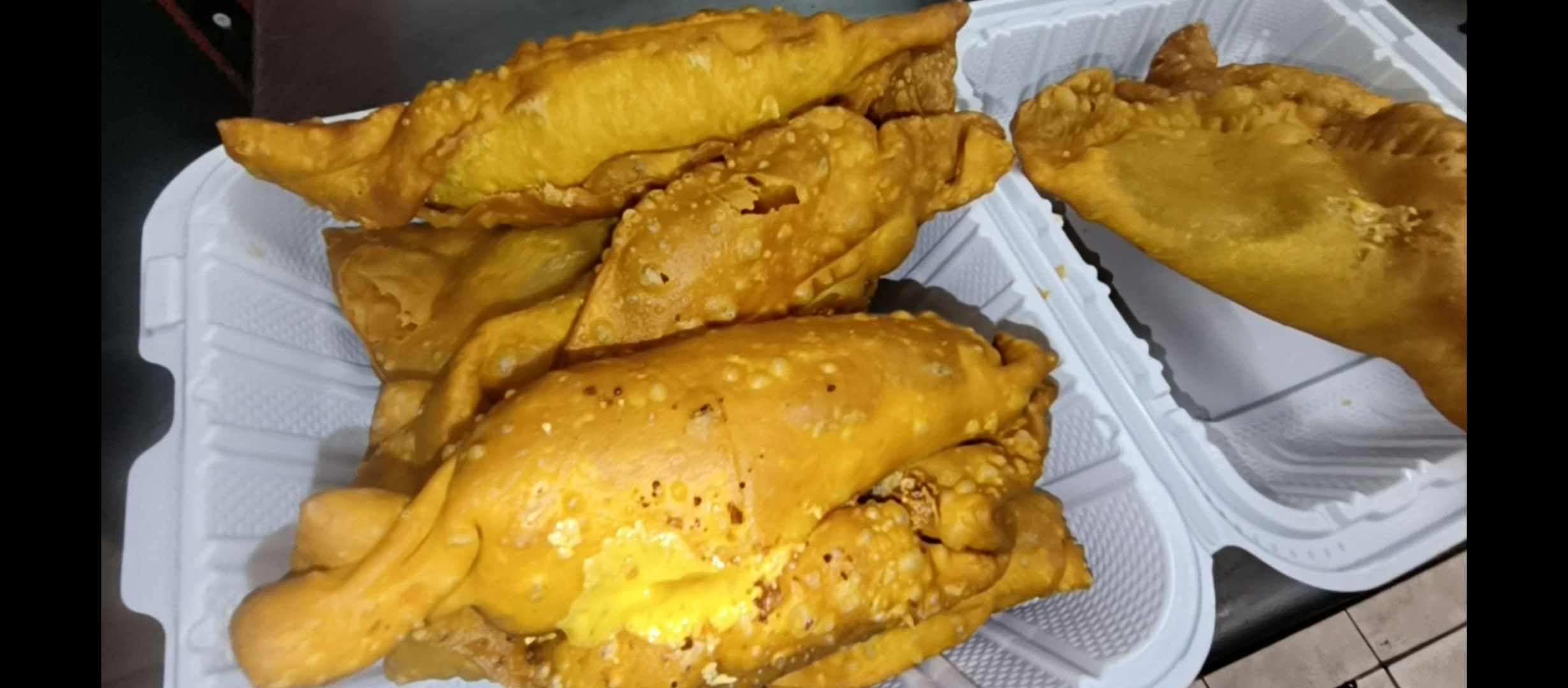 Cheese Dog Empanada.