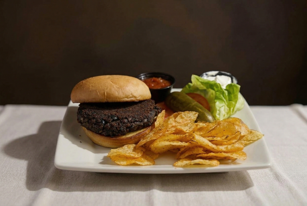 Black Bean Burger.