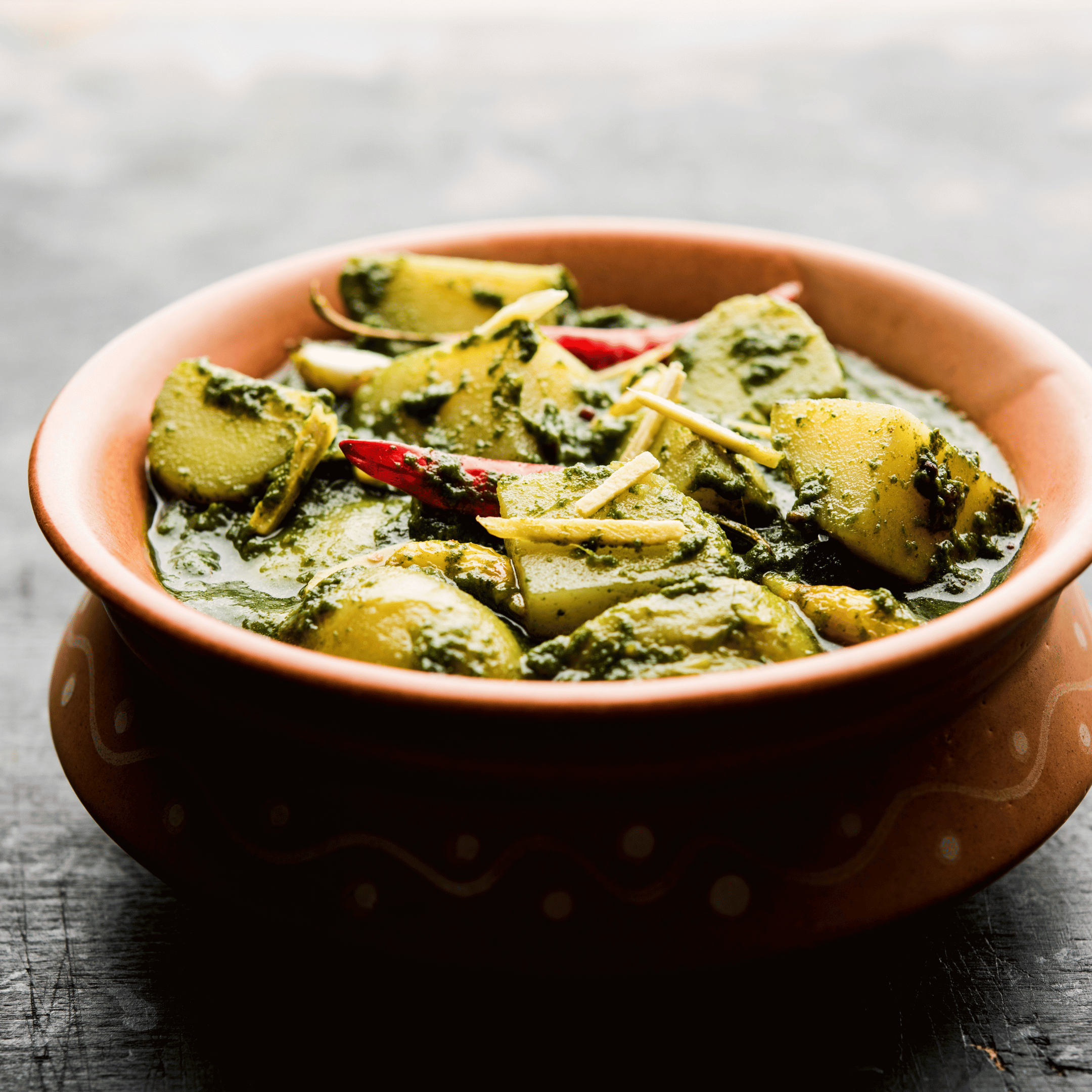 Aloo Palak.