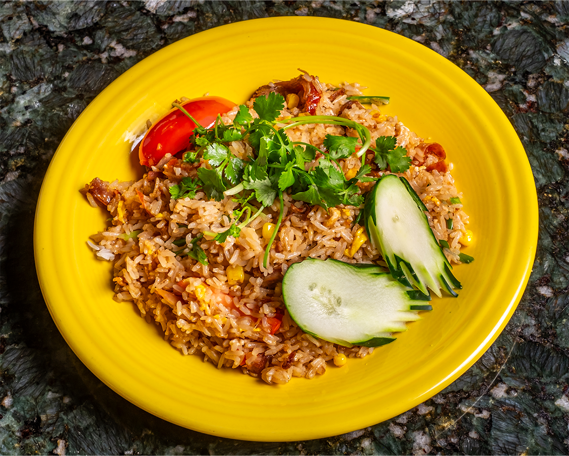 Roast Duck Fried Rice.