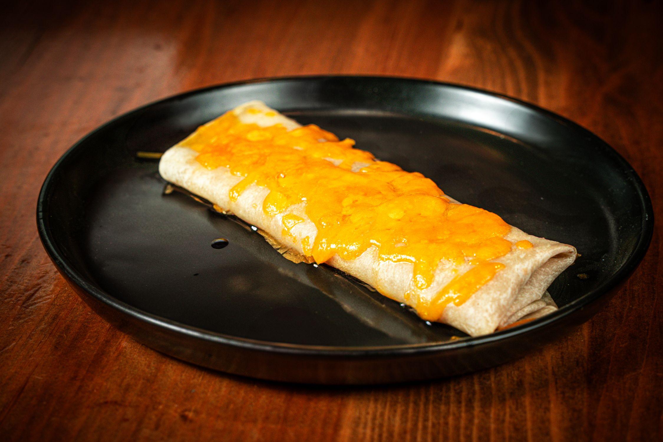 L-Bean and Cheese Burrito.