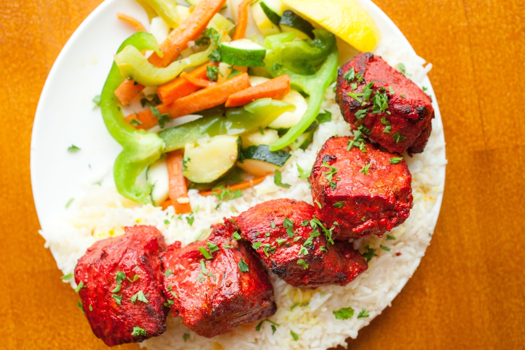 Lamb Boti Kabab.