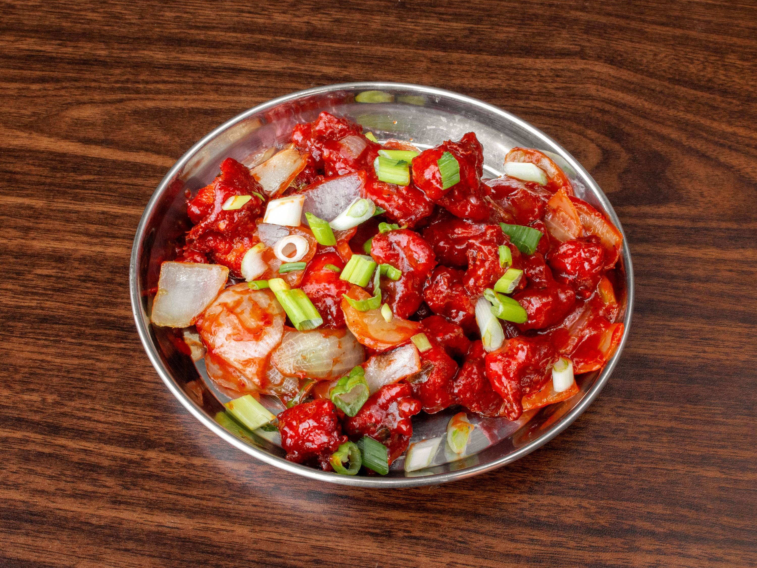Chicken Manchurian.
