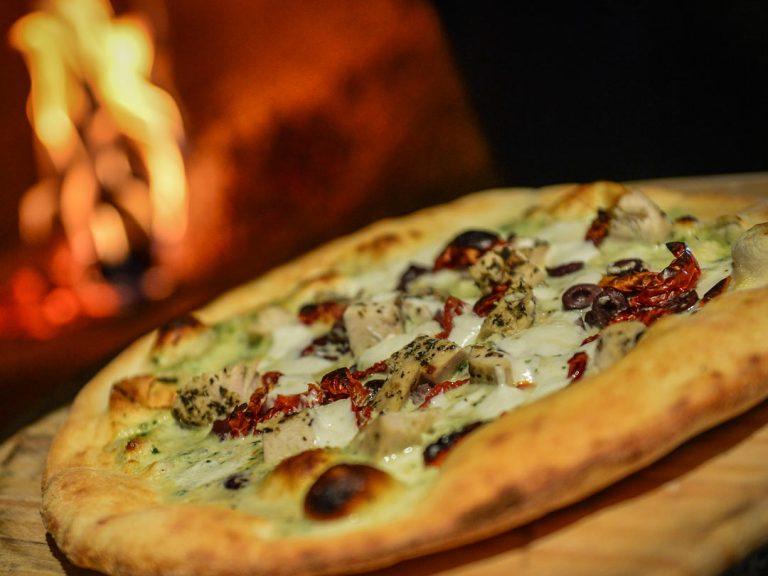 Mediterranean Pizza.