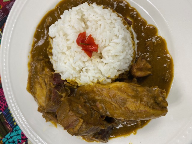 Palm Butter with Rice.