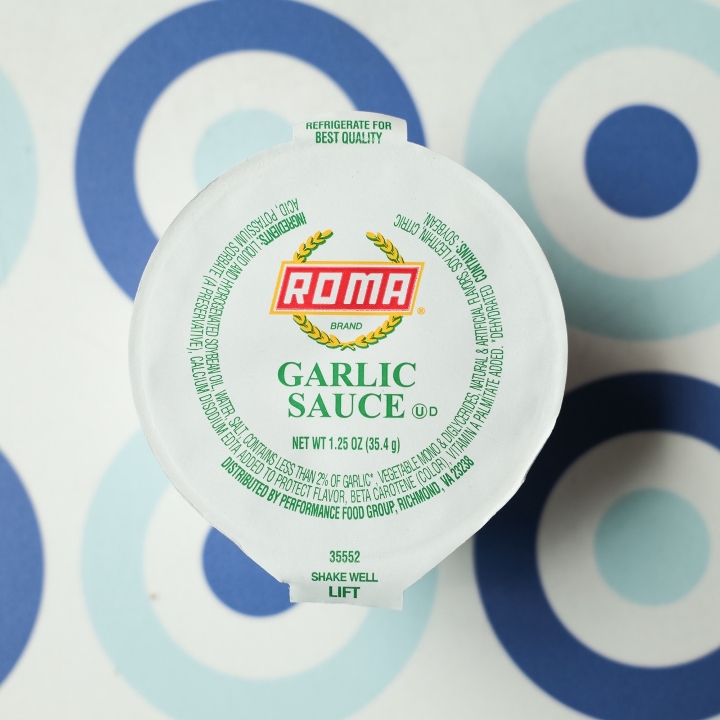 Side of Garlic Butter.