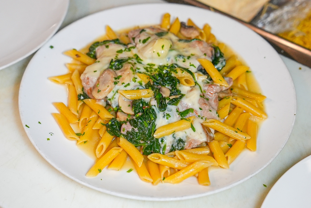Full Tray Veal Marsala.