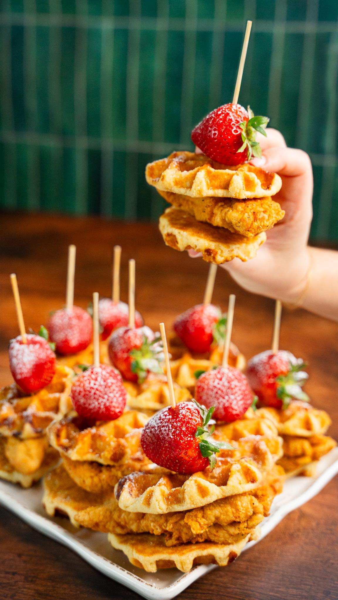 Chicken & Waffle Slider.