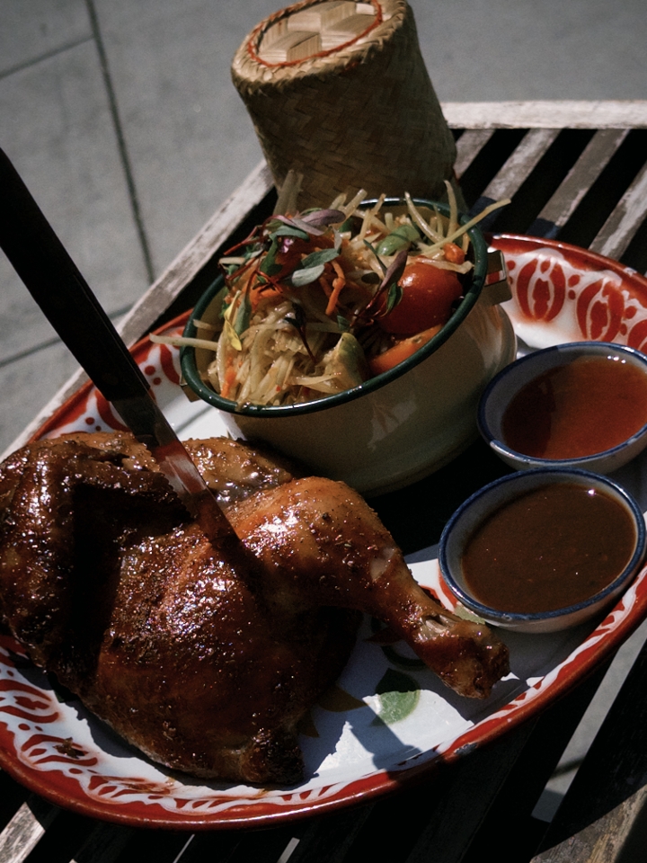 Specials: Thai BBQ Chicken.